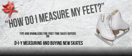 How to measure feet for skates